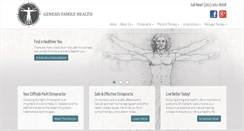 Desktop Screenshot of mygenesishealthclinic.com
